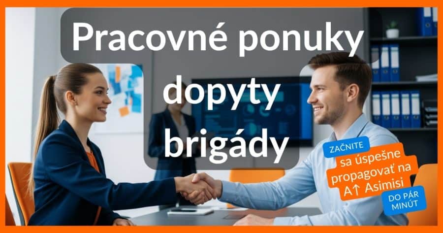 Profesionáli si podávajú ruky v modernej kancelárii — ilustračný obrázok k pracovným ponukám